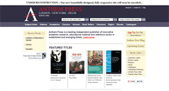 Desktop Screenshot of anthempress.com